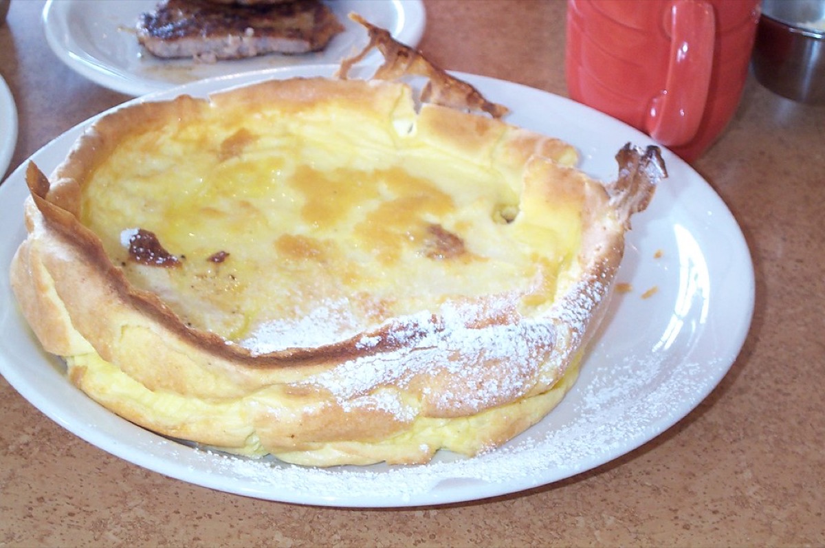 Banana Dutch baby