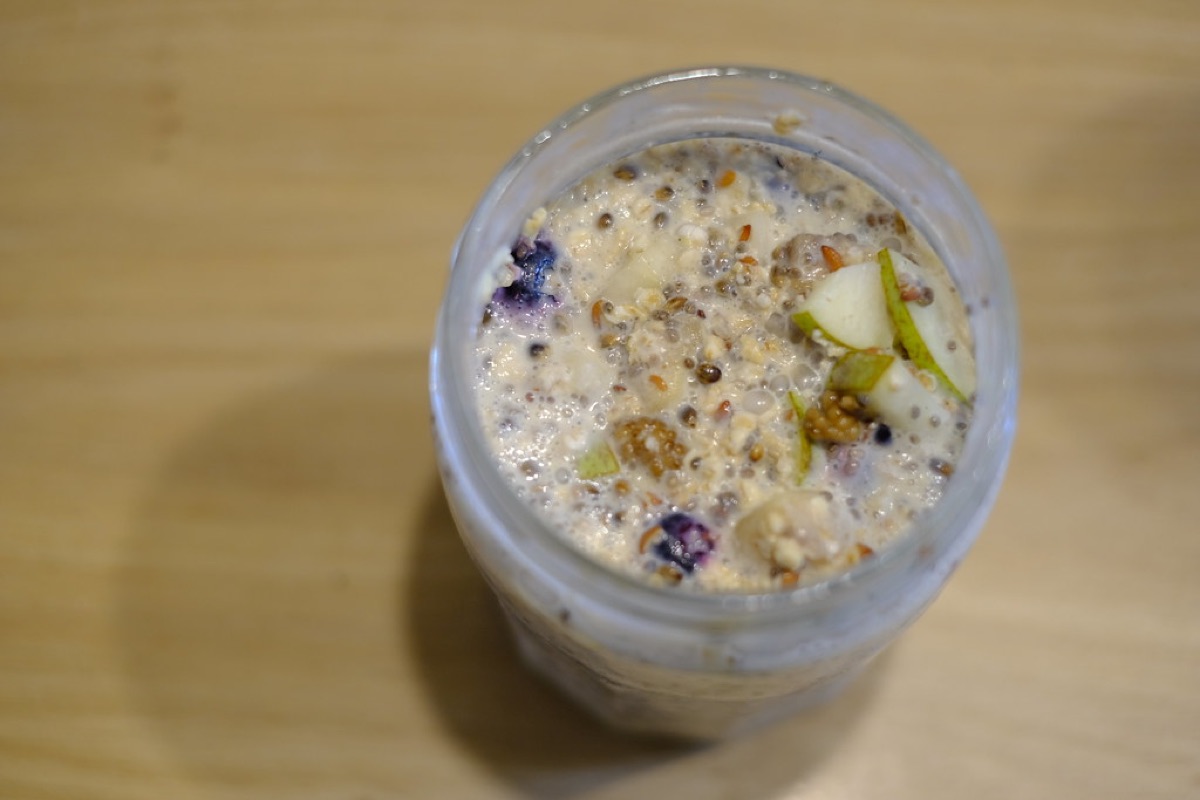 Banana overnight oats
