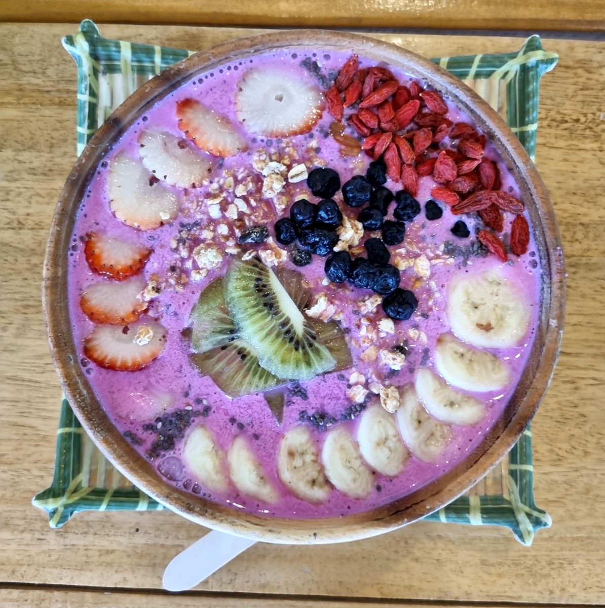 Banana smoothie bowl