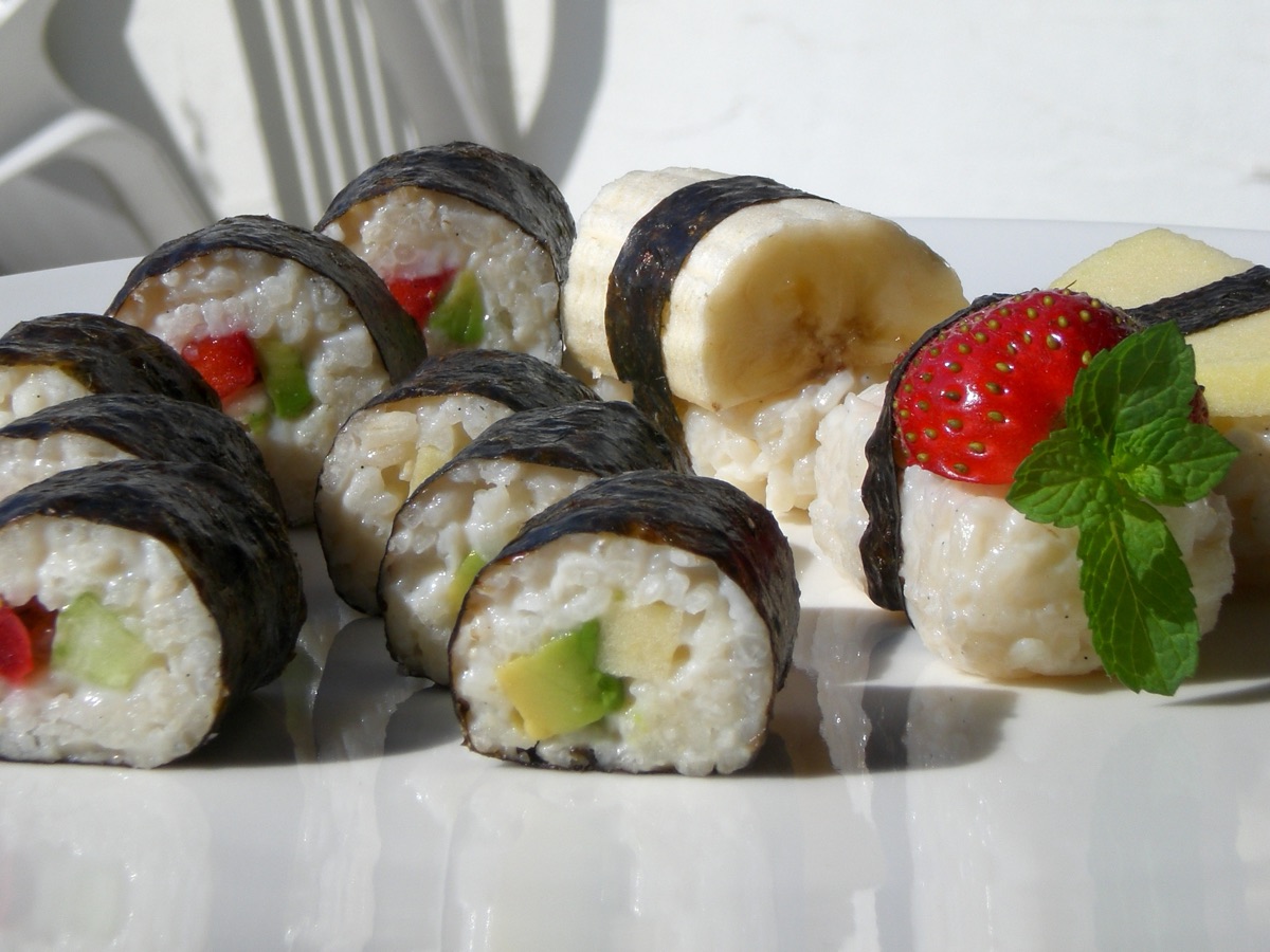 Banana sushi