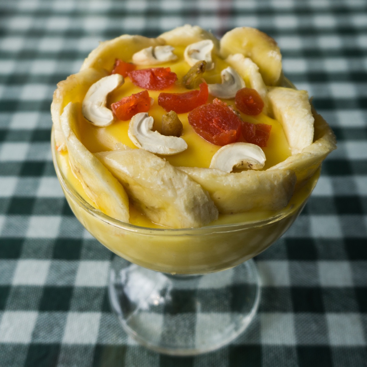 Bananas and custard