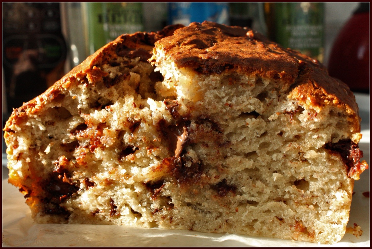 Chocolate chip banana bread