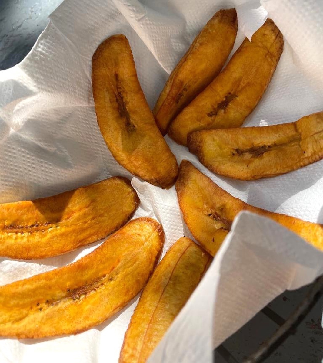 Jamaican fried plantain