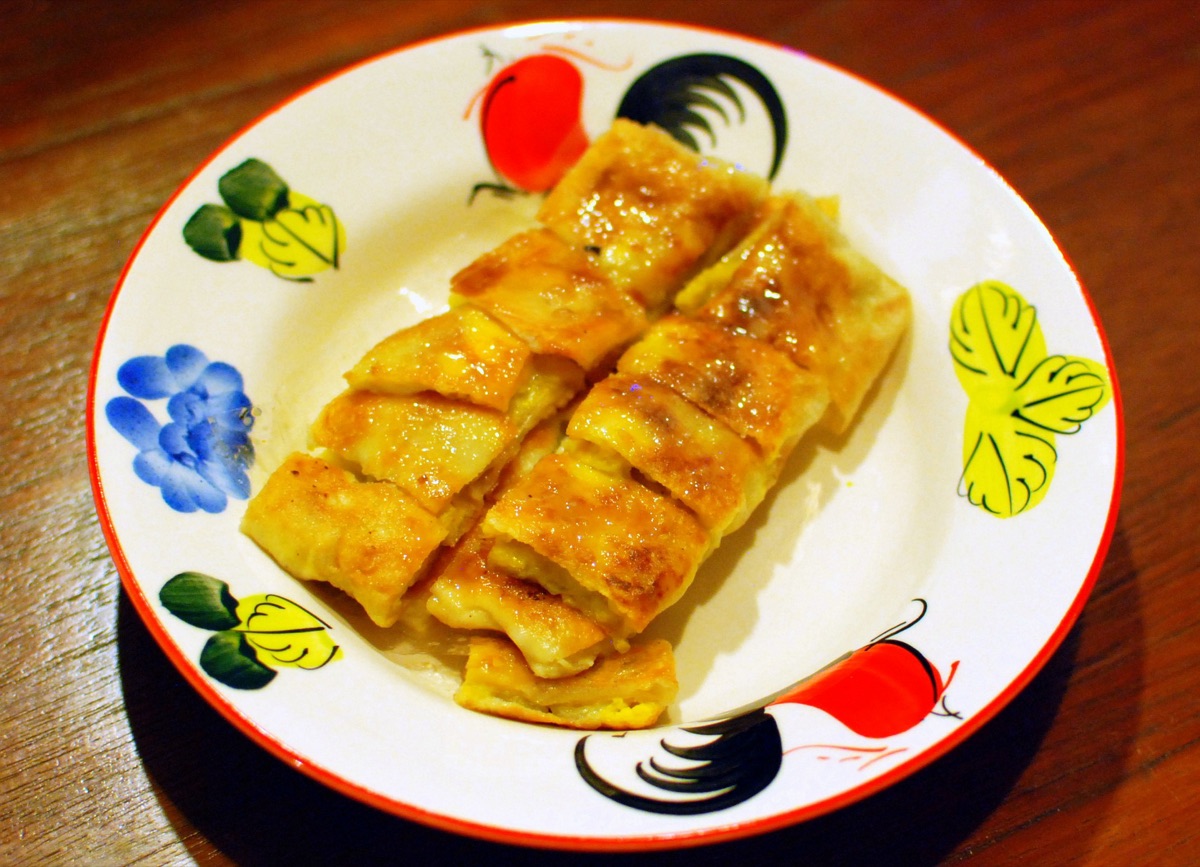 Thai banana roti